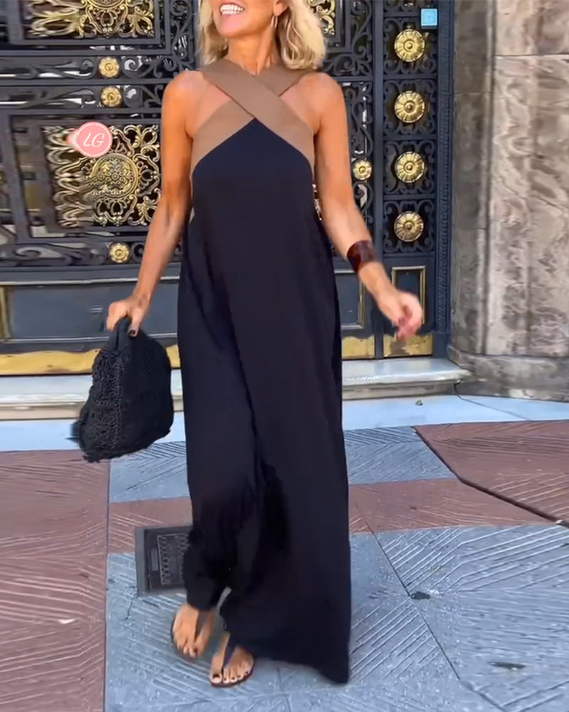 Silvina | Cross Neck Dress