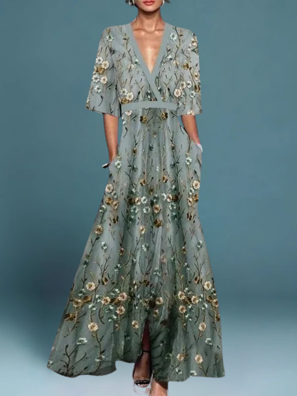 VIOLA | Elegant Maxi Dress
