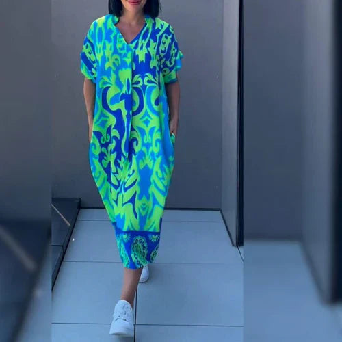 Elaine | Elegant Floral Dress