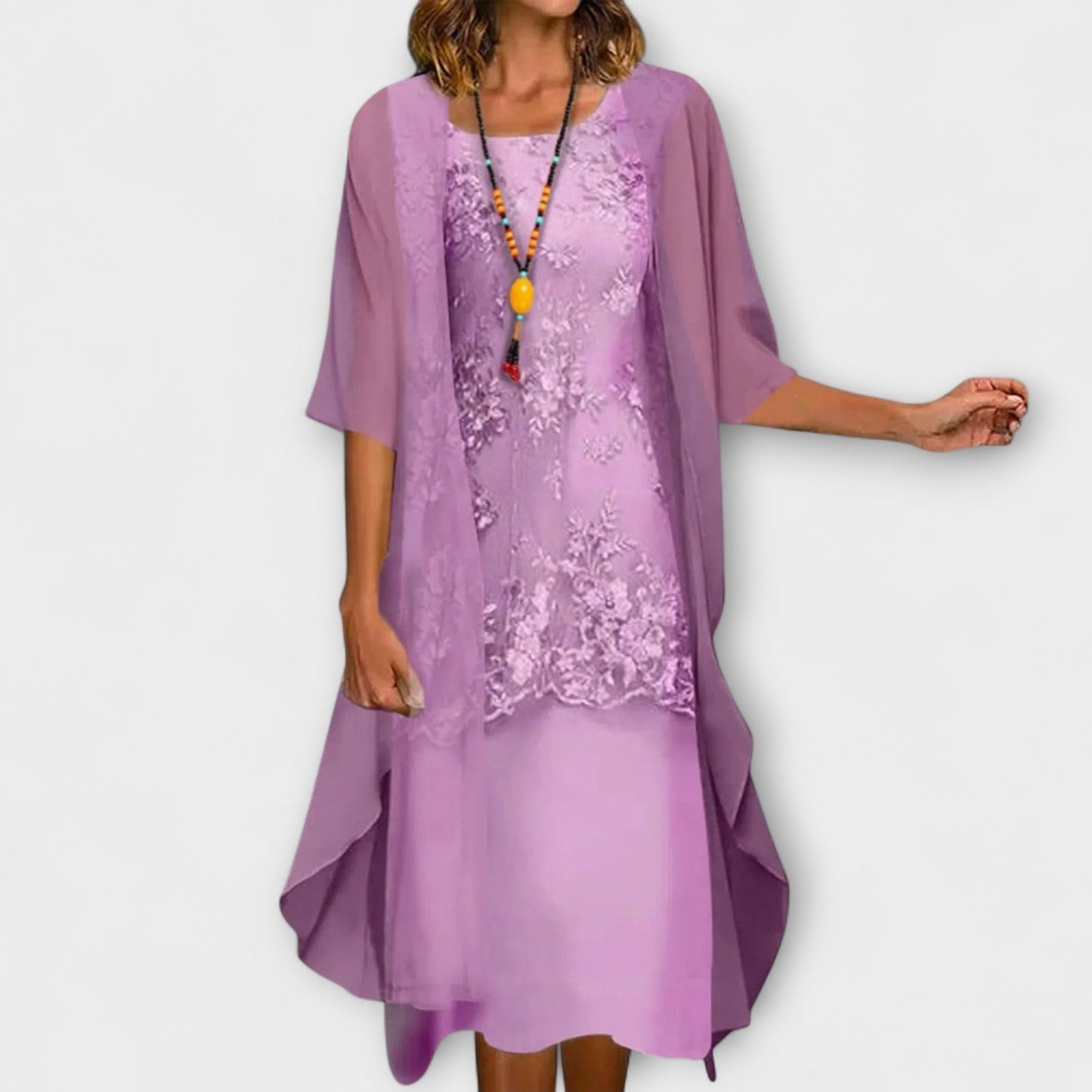 CALLISTA | Elegant Knee-Length Dress