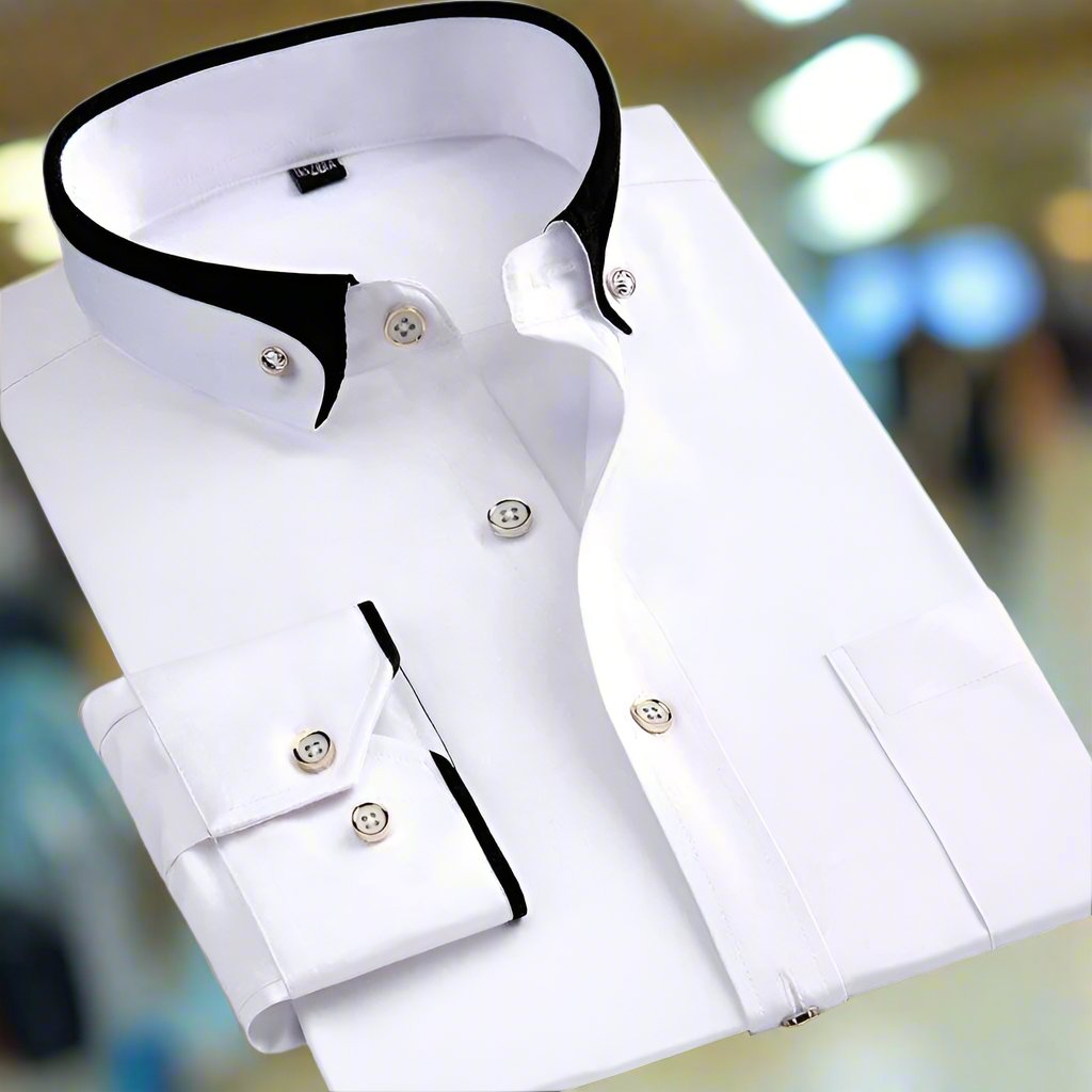 MELVIN | Classic Long-Sleeve Shirt