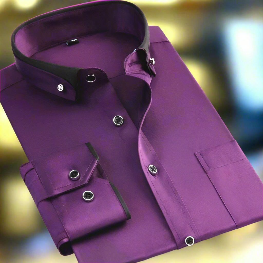MELVIN | Classic Long-Sleeve Shirt