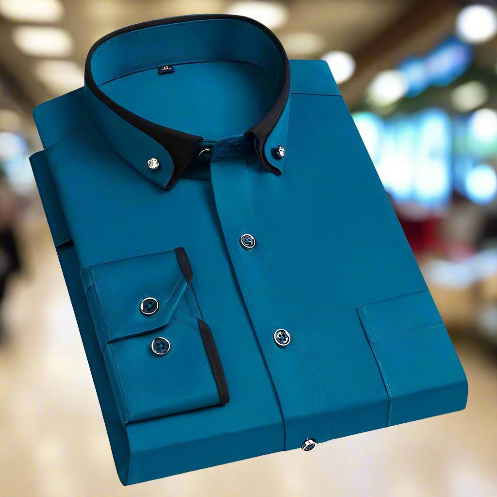 MELVIN | Classic Long-Sleeve Shirt