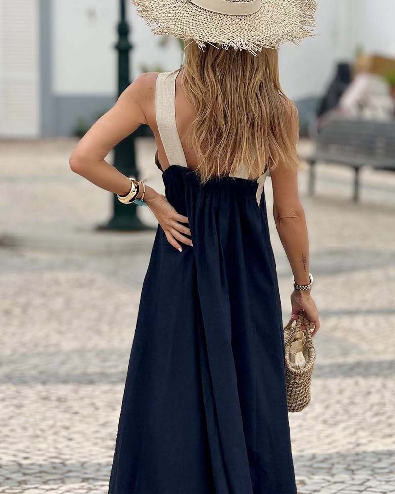 Silvina | Cross Neck Dress