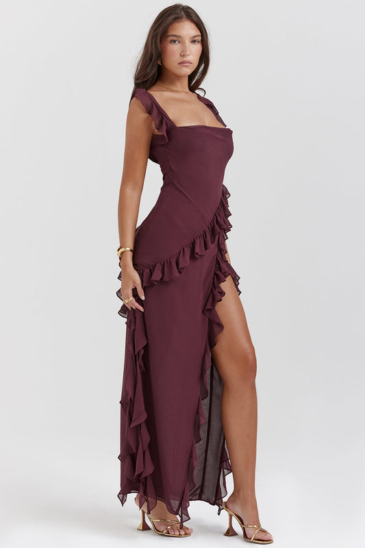Prisella | Dazzling Ruffled Dress