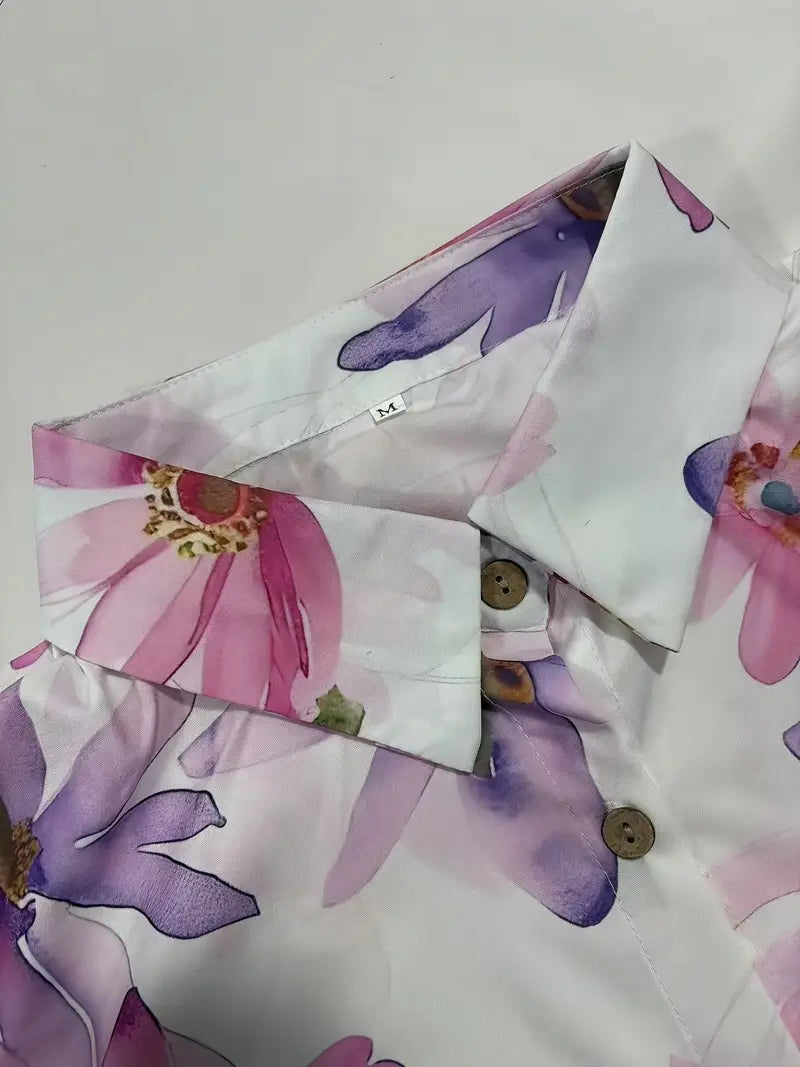 Marisse | Elegant Floral Blouse