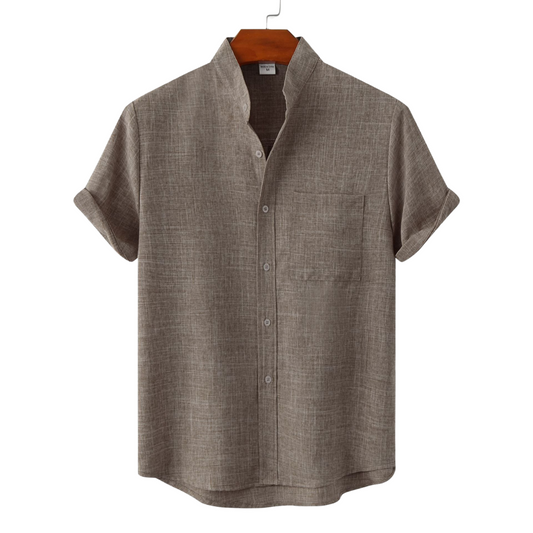 Mackie | Mandarin Collar Shirt