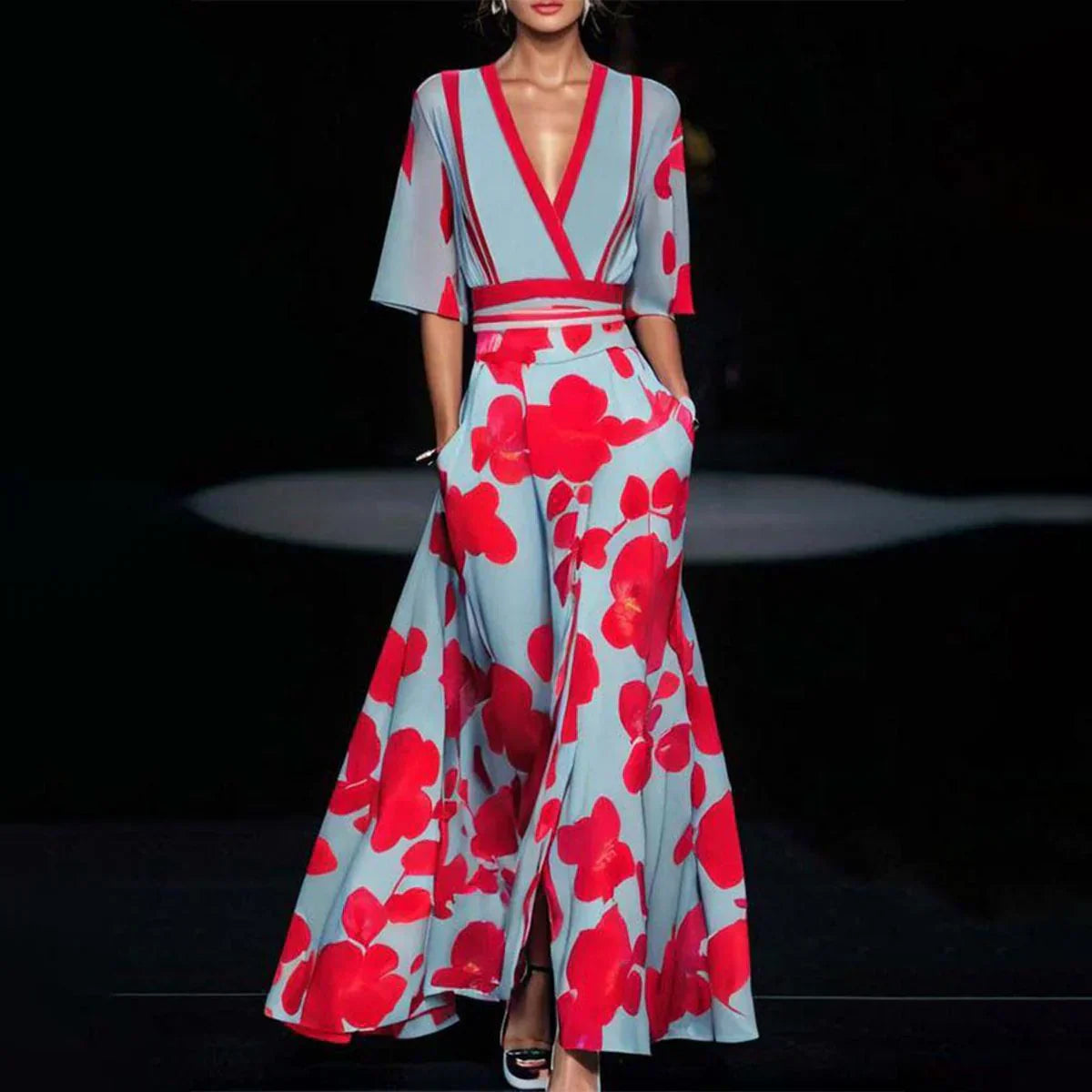 AMARA | Elegant Long Maxi Dress