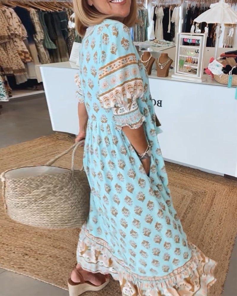 Hiley | Casual Printed Dress