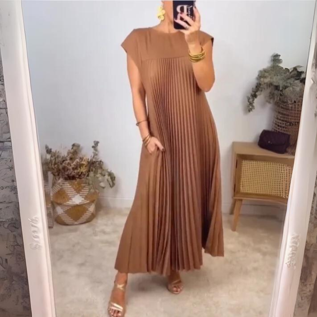 Dhane | Light And Fresh Pleated Dress