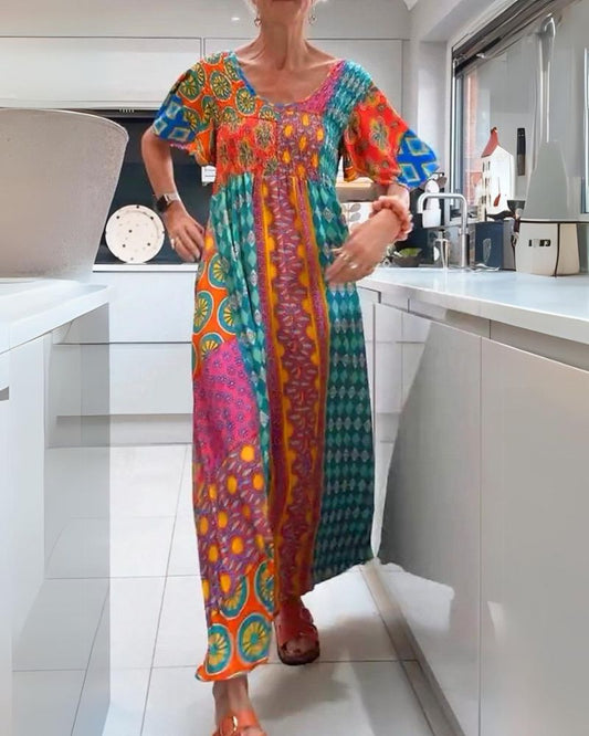 Marella | Colorful Bohemian Dress