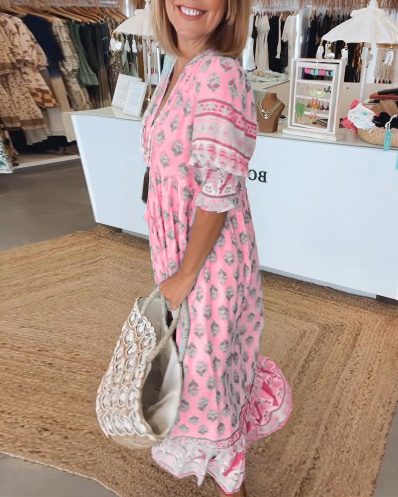Hiley | Casual Printed Dress