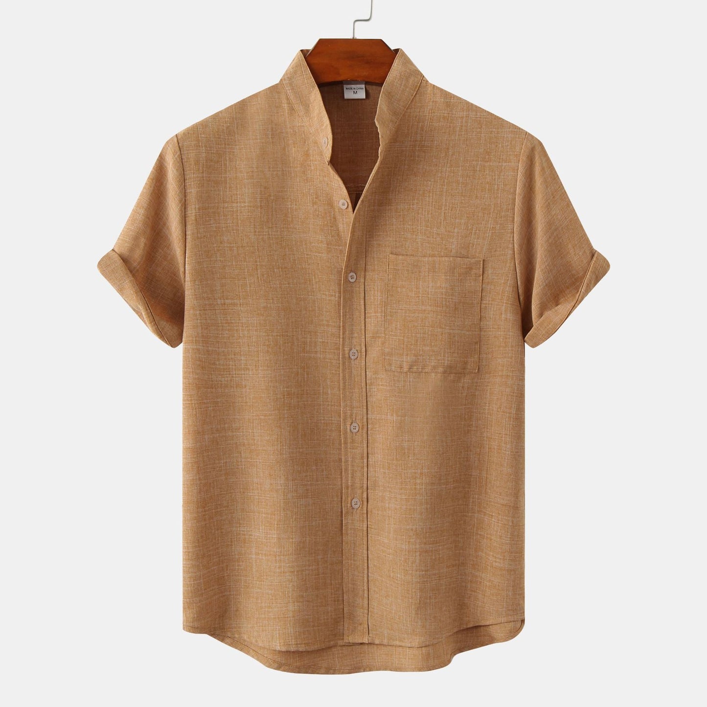Mackie | Mandarin Collar Shirt