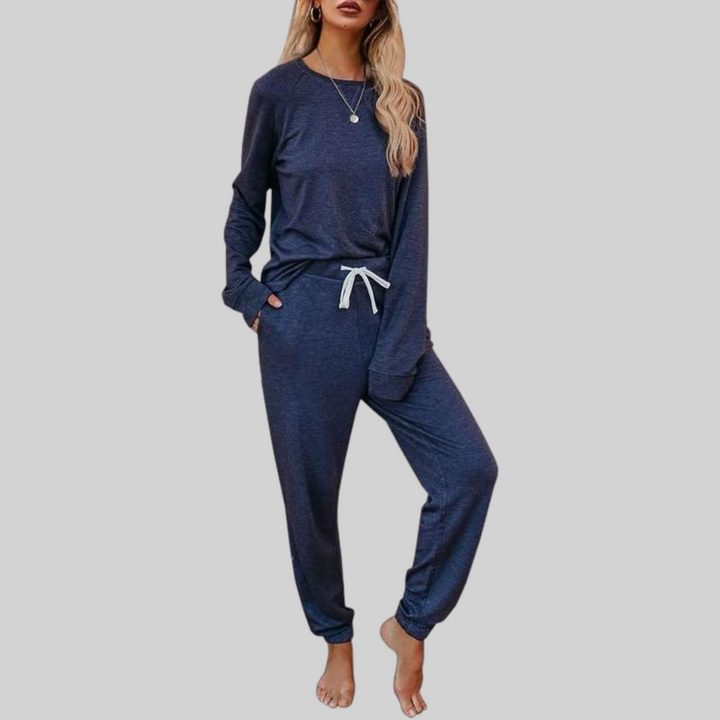 MADELYN | Casual Long Sleeve & Joggers Set