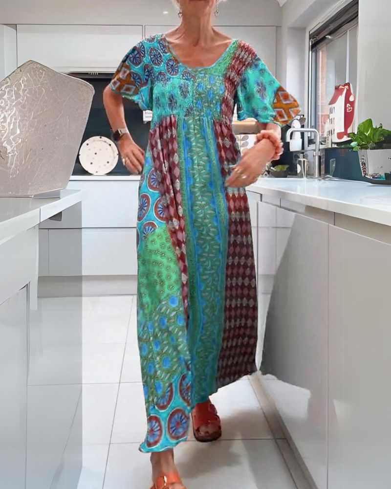 Marella | Colorful Bohemian Dress