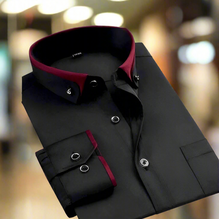 MELVIN | Classic Long-Sleeve Shirt