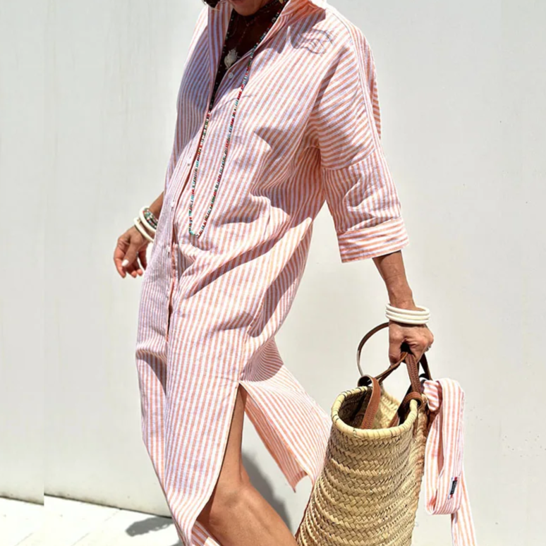 Olene | Striped Dress Shirt