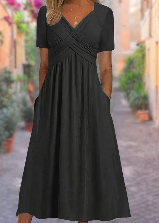Aitana | Comfortable V-Neck Dress