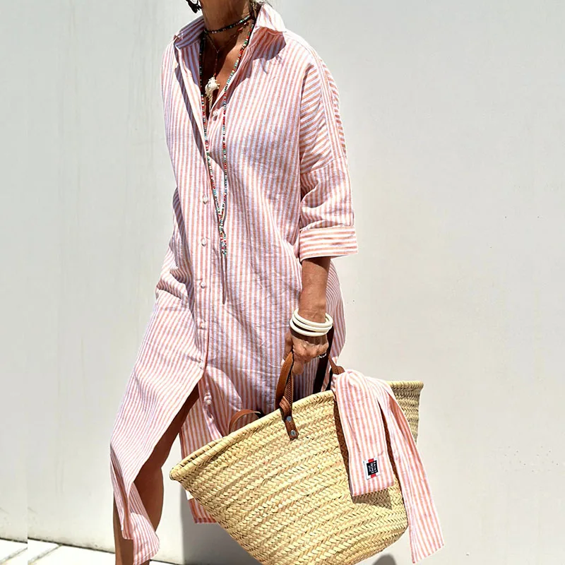 Olene | Striped Dress Shirt