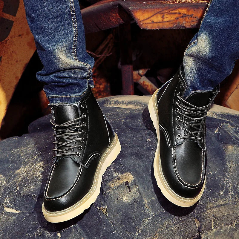 NOEL | Retro-Inspired Leather Boots