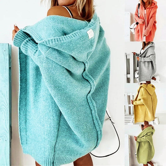 ANORA | Oversized Hooded Cardigan