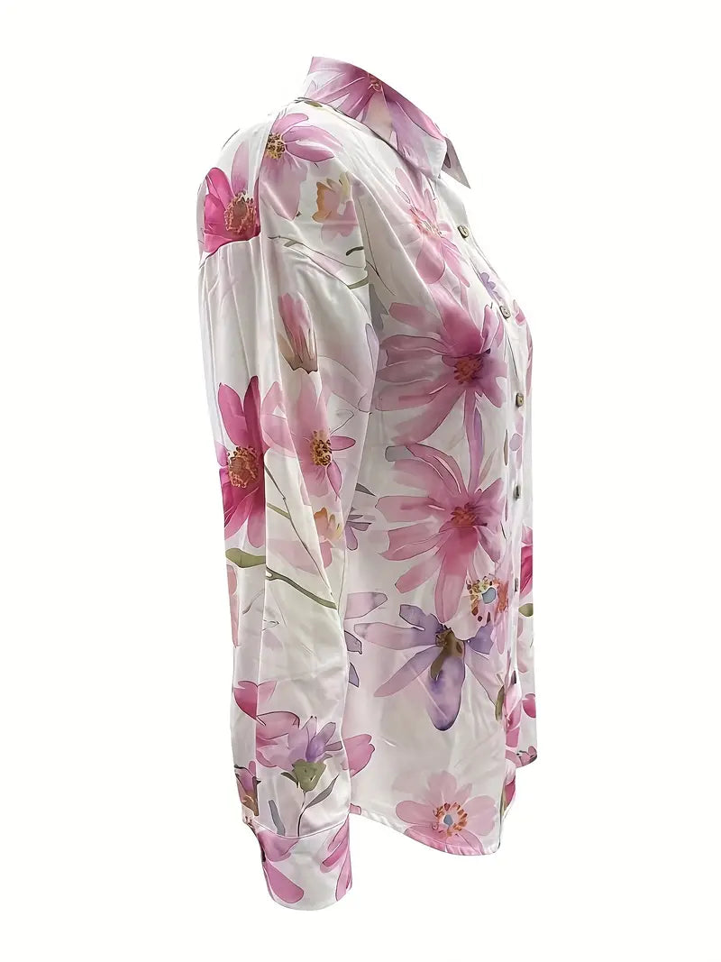Marisse | Elegant Floral Blouse