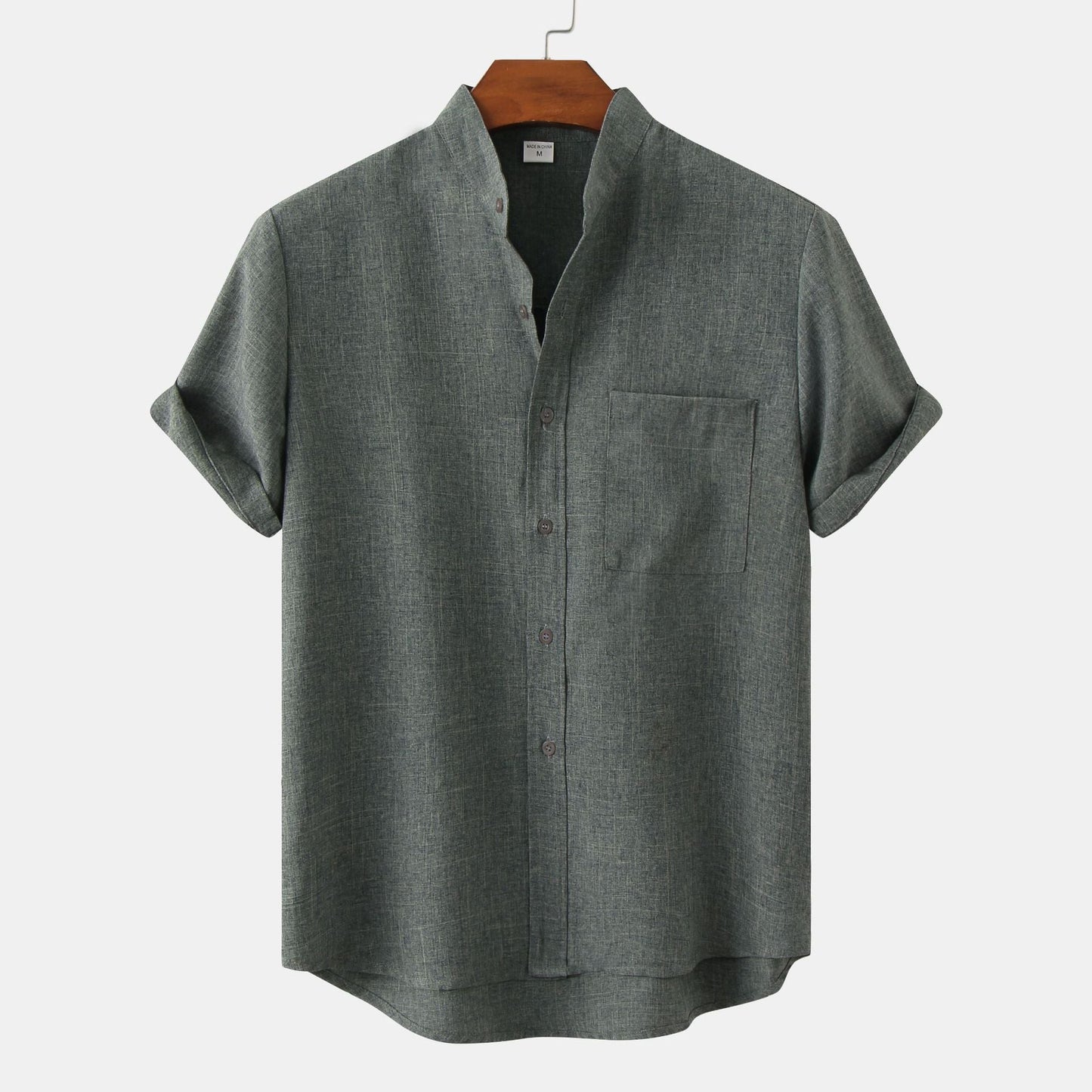 Mackie | Mandarin Collar Shirt