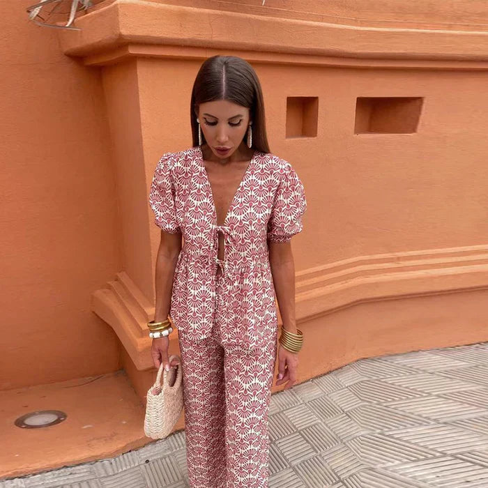 Gyda | Two-Piece Summer Set