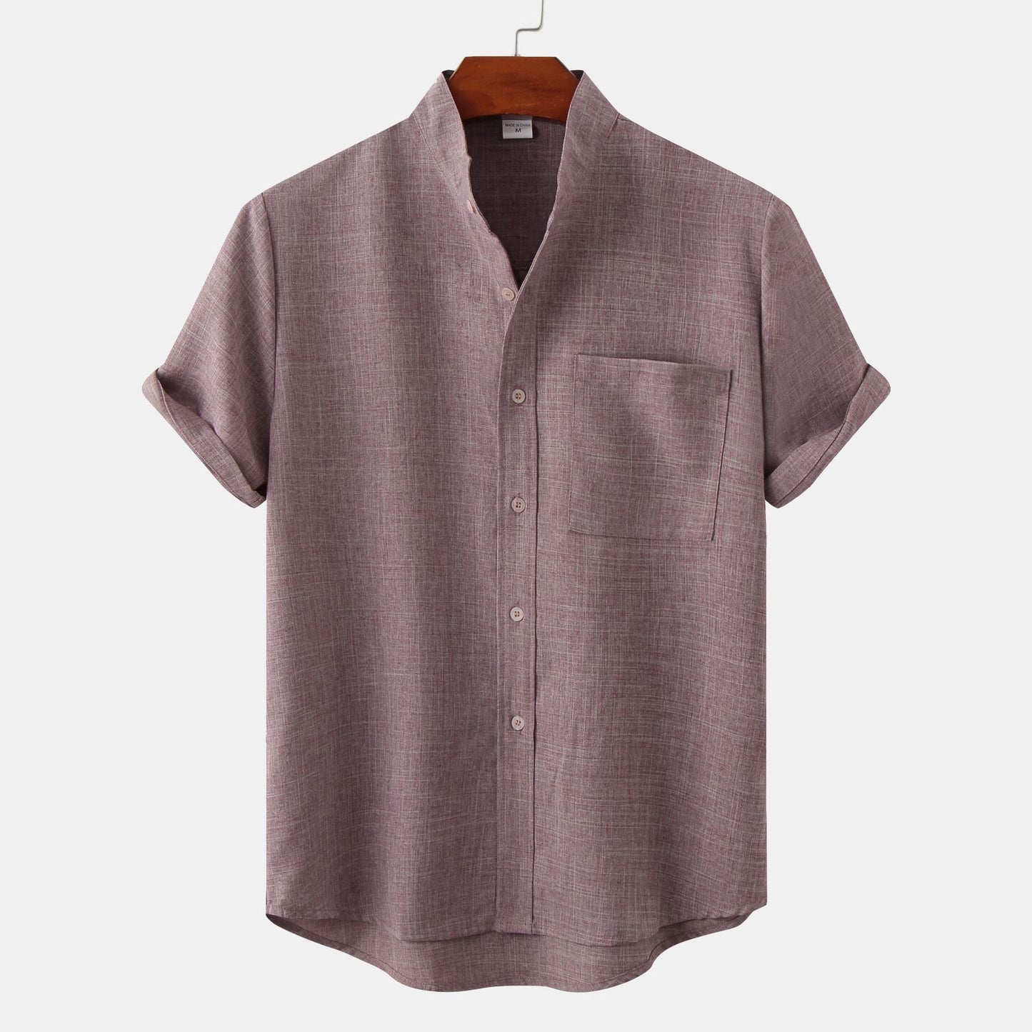 Mackie | Mandarin Collar Shirt