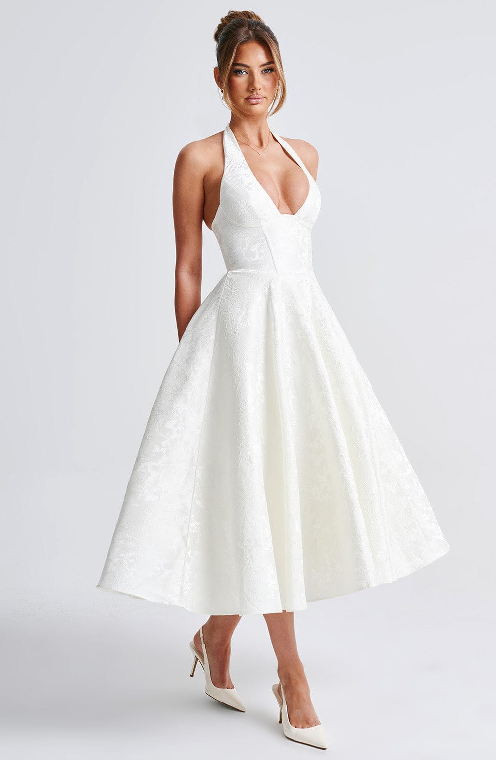 Crystal | Romantic Midi Dress