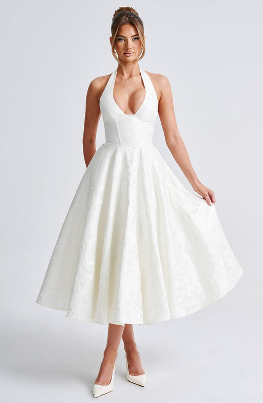 Crystal | Romantic Midi Dress