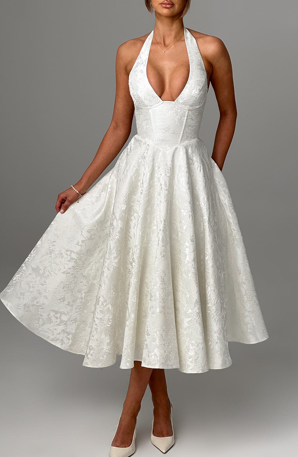 Crystal | Romantic Midi Dress