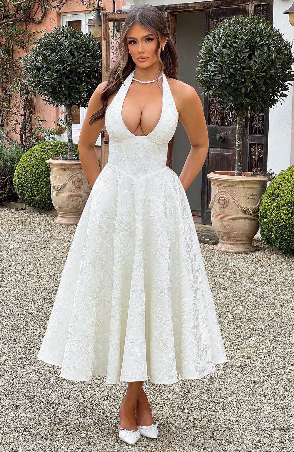Crystal | Romantic Midi Dress