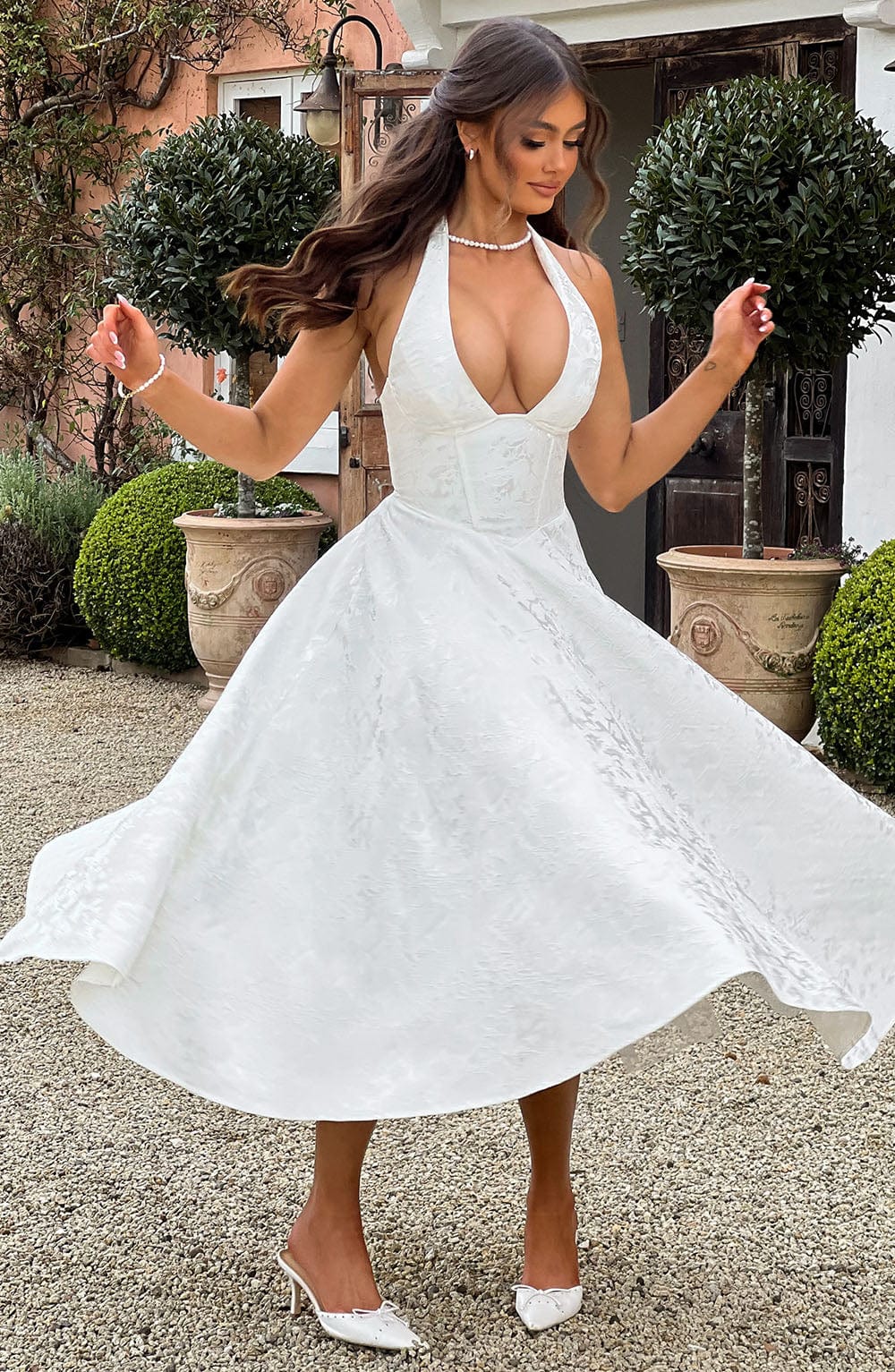 Crystal | Romantic Midi Dress