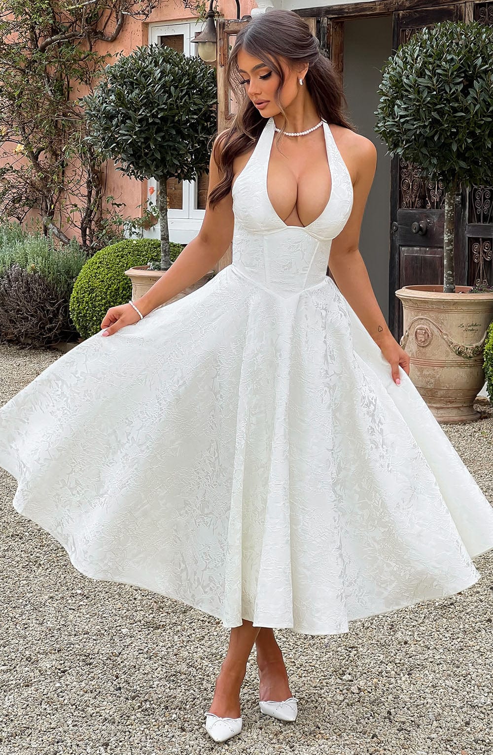 Crystal | Romantic Midi Dress
