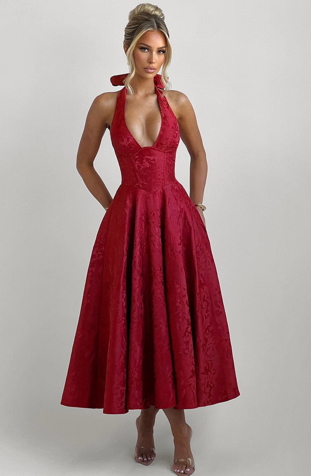 Crystal | Romantic Midi Dress