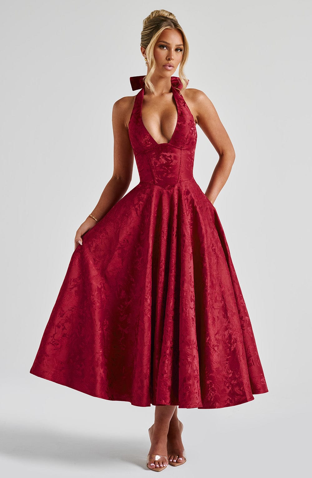 Crystal | Romantic Midi Dress