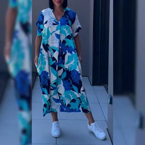 Elaine | Elegant Floral Dress