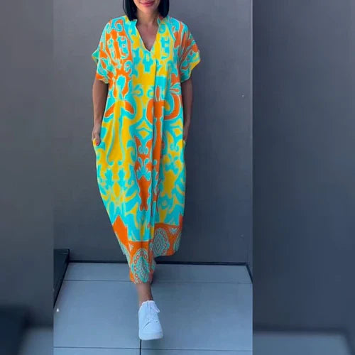 Elaine | Elegant Floral Dress