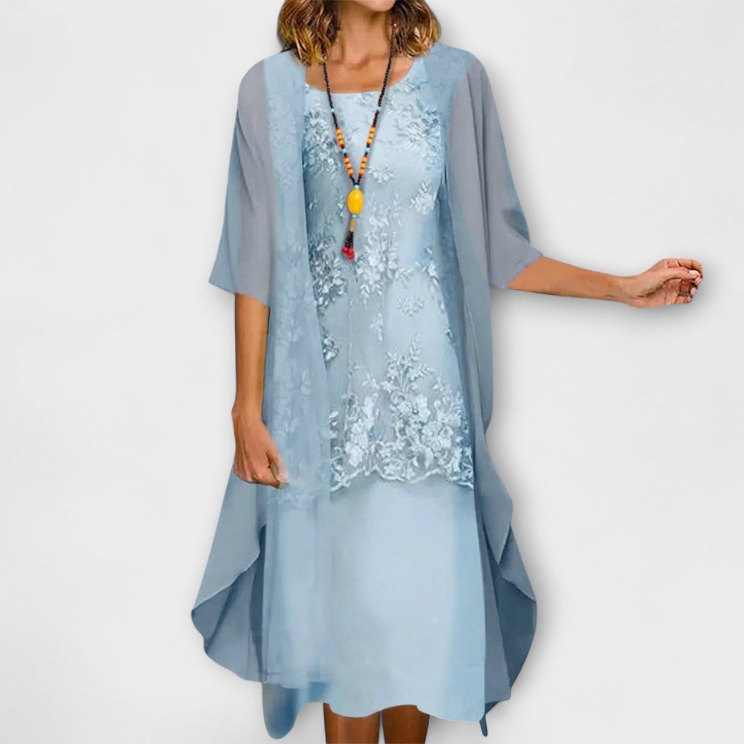 CALLISTA | Elegant Knee-Length Dress