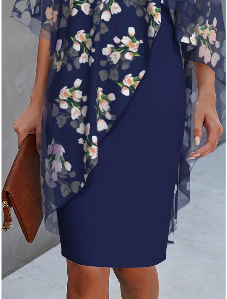 Valeraine | Floral Sheer Dress