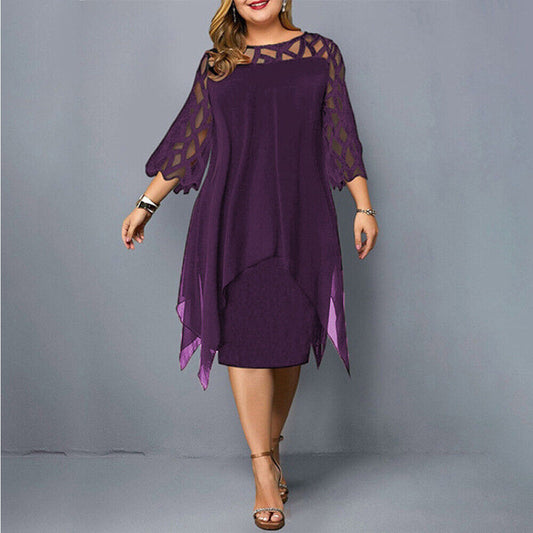 MARLENA | Flowy Oversized Midi Dress