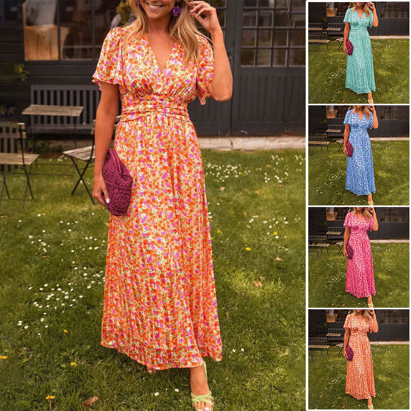 Cienna | Elegant V-Neck Dress